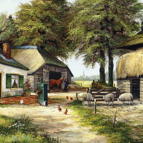 پازل ۱۰۰۰ تکه مزرعه اثر راینت ویتهار