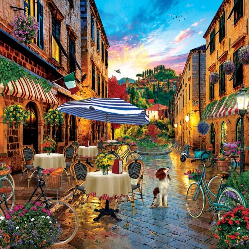 پازل ۲۰۰۰ تکه دوچرخه سواری در ایتالیا اثر دیوید مک لین