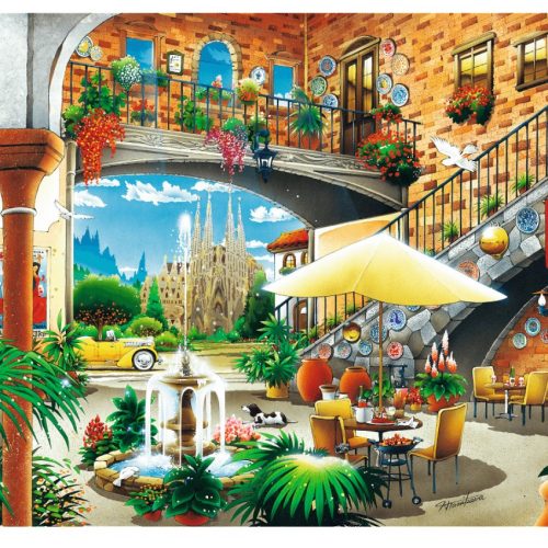 پازل ۲۰۰۰ تکه نمایی از بارسلونا