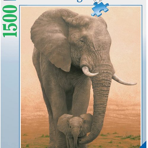 پازل ۱۵۰۰ تکه محافظت از بچه فیل