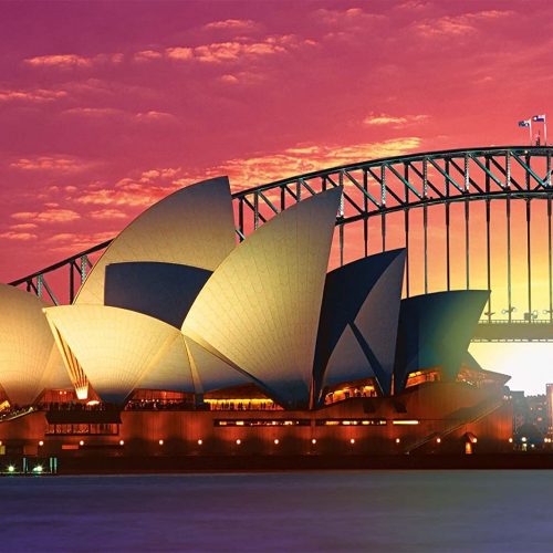 پازل ۱۰۰۰ تکه خانه اپرای سیدنی و پل هاربر
