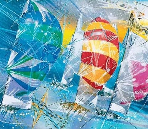 پازل ۱۵۰۰ تکه قایق های بادبانی