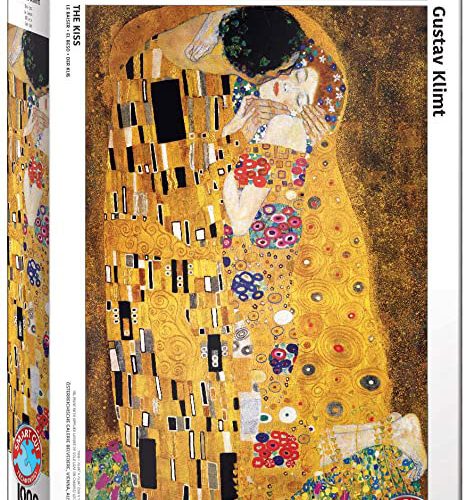 پازل ۱۰۰۰ تکه بوسه اثر گوستاو کلیمت - اسمارت کات