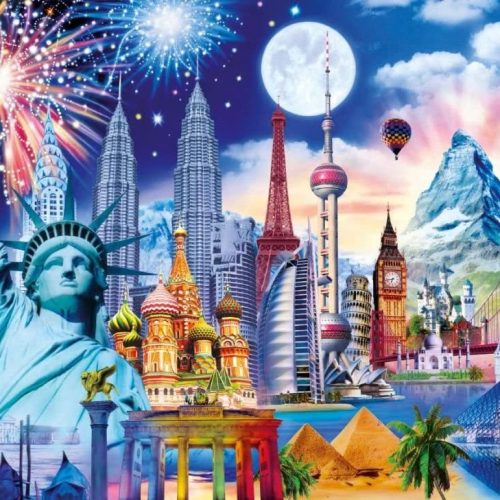 پازل ۲۰۰۰ تکه دیدنی های جهان