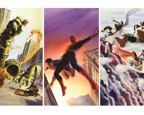 پازل ۱۰۰۰ تکه پانوراما شخصیت های مارول دهه ۸۰