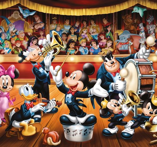 پازل ۱۰۰۰ تکه پانوراما ارکستر دیزنی