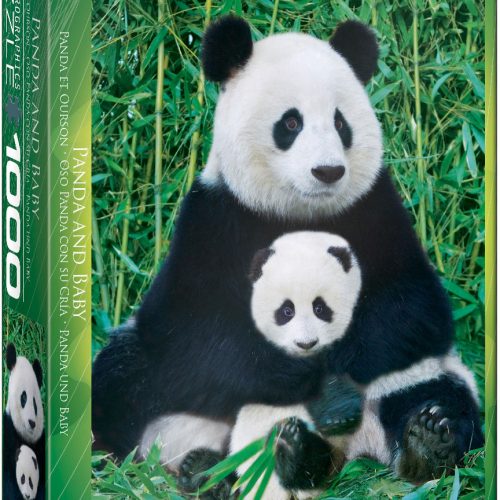 پازل ۱۰۰۰ تکه پاندا و فرزند - اسمارت کات
