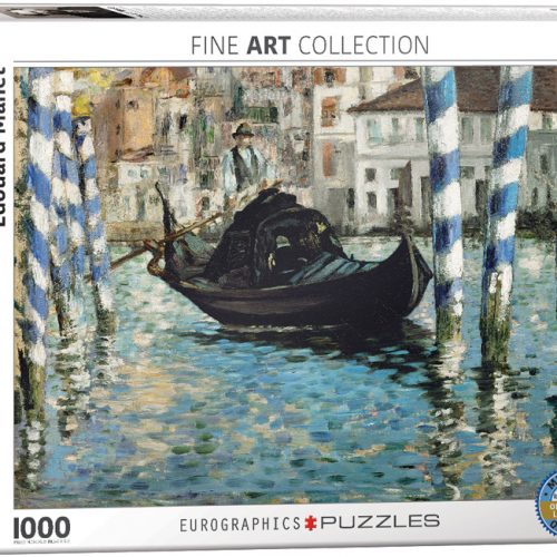 پازل ۱۰۰۰ تکه ونیز آبی اثر ادوار مانه - اسمارت کات