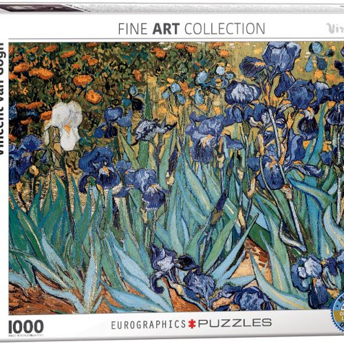 پازل ۱۰۰۰ تکه زنبقها اثر ونسان ون گوگ – اسمارت کات
