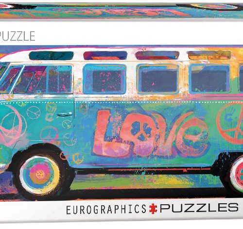 پازل ۱۰۰۰ تکه پانوراما عشق رنگارنگ اثر پارکر گرینفیلد