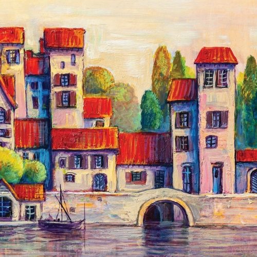 پازل ۱۰۰۰ تکه شهر طبیعت