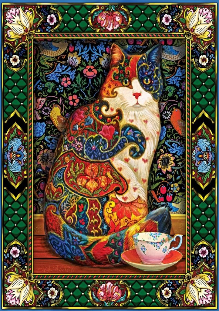 پازل ۱۰۰۰ تکه گربه سلطنتی