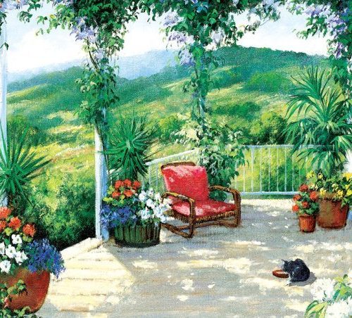 پازل ۱۰۰۰ تکه پانوراما میهمان در ایوان