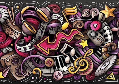 پازل ۱۰۰۰ تکه پانوراما عناصر ریتم