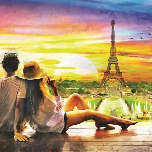 پازل ۱۵۰۰ تکه عاشقانه در غروب