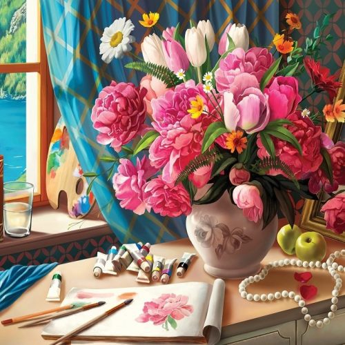 پازل ۱۵۰۰ تکه رایحه هنر