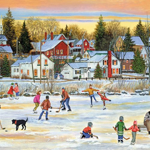 پازل ۱۰۰۰ تکه اسکیت عصرگاهی اثر پاتریشیا بورک - اسمارت کات