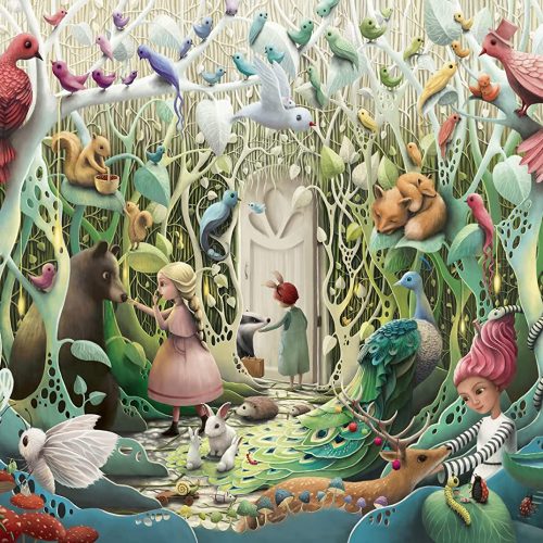 پازل ۱۰۰۰ تکه باغ مخفی