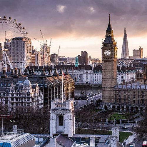 پازل ۱۰۰۰ تکه افق لندن