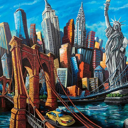 پازل ۱۰۰۰ تکه به نیویورک خوش آمدید