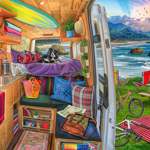 پازل ۱۰۰۰ تکه منظره از روی صخره