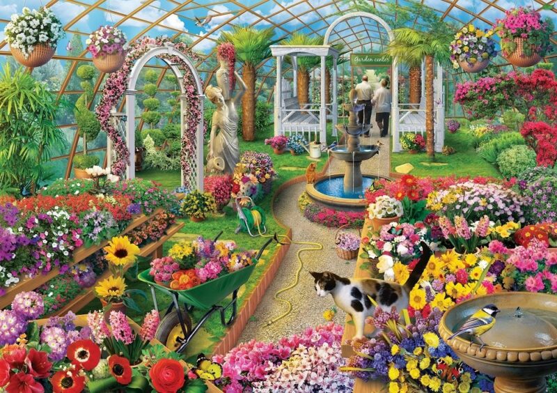 Clementoni 39482 39482-High Quality Collection Puzzle-Flowers in Paris-1000  Pieces, Multi-Coloured : : Toys