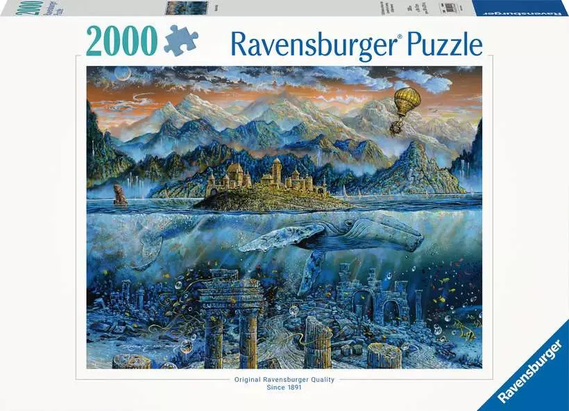 پازل ۲۰۰۰ تکه نهنگ دانا