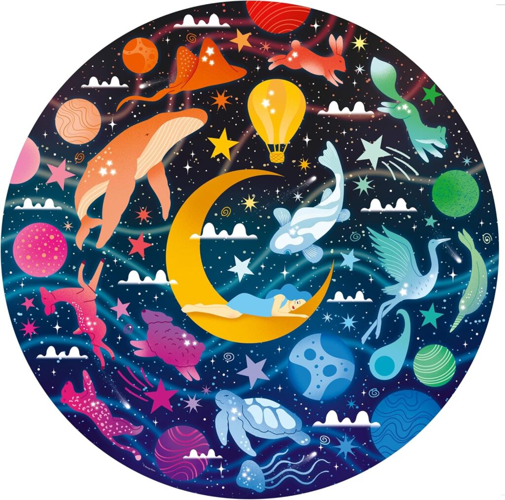 پازل ۵۰۰ تکه دایره‌ای رویاها