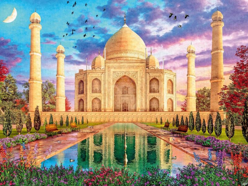 پازل ۱۵۰۰ تاج محل - هندوستان - Image 5