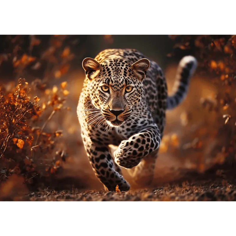 پازل ۱۰۰۰ تکه لئوپارد وحشی - سری ادیسه عکاسی - سفر تصویری - Image 3