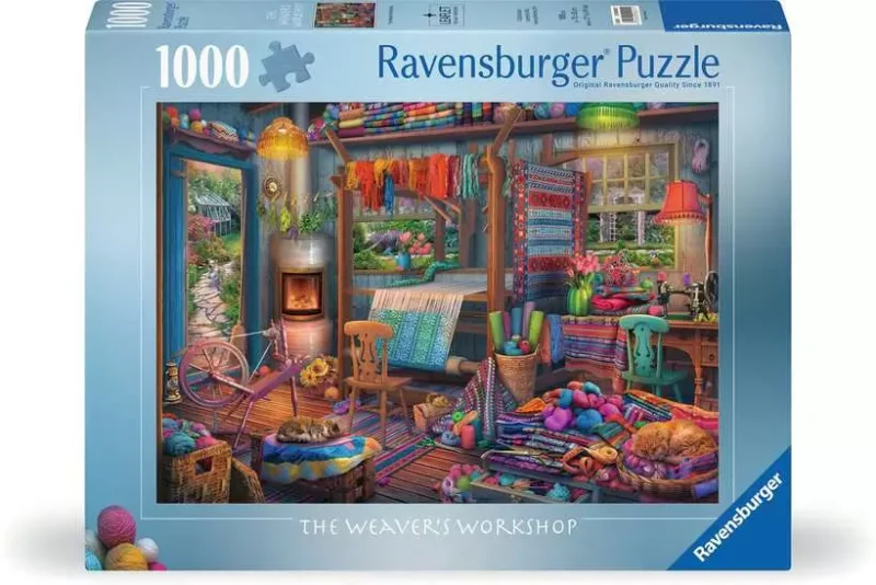 پازل ۱۰۰۰ تکه مغازه بافندگی