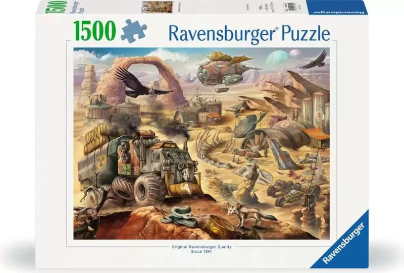 پازل ۱۵۰۰ تکه به سرزمین زباله‌ها خوش آمدید